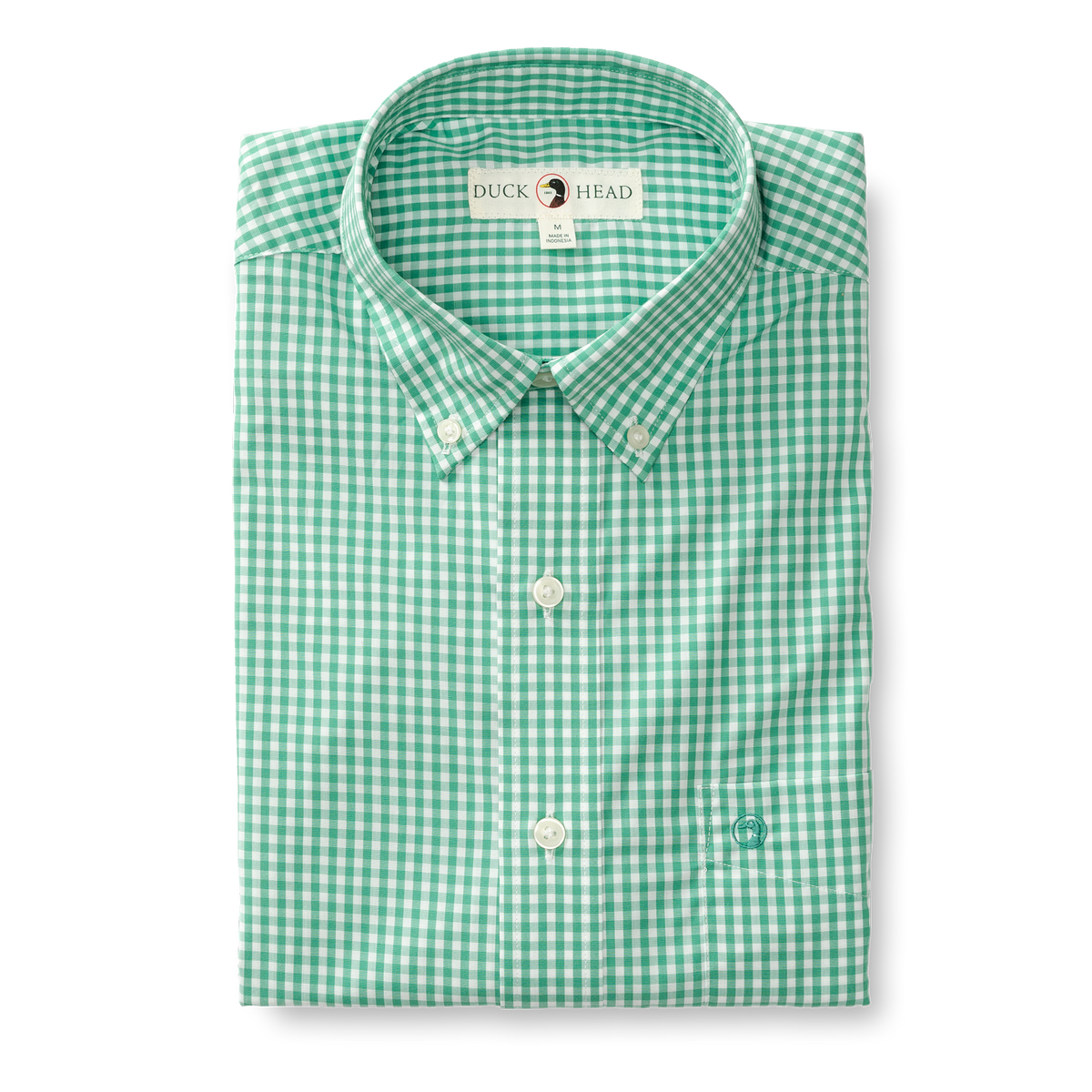 Duck Head Walton Gingham Performance - Almost Apricot *Final Sale*