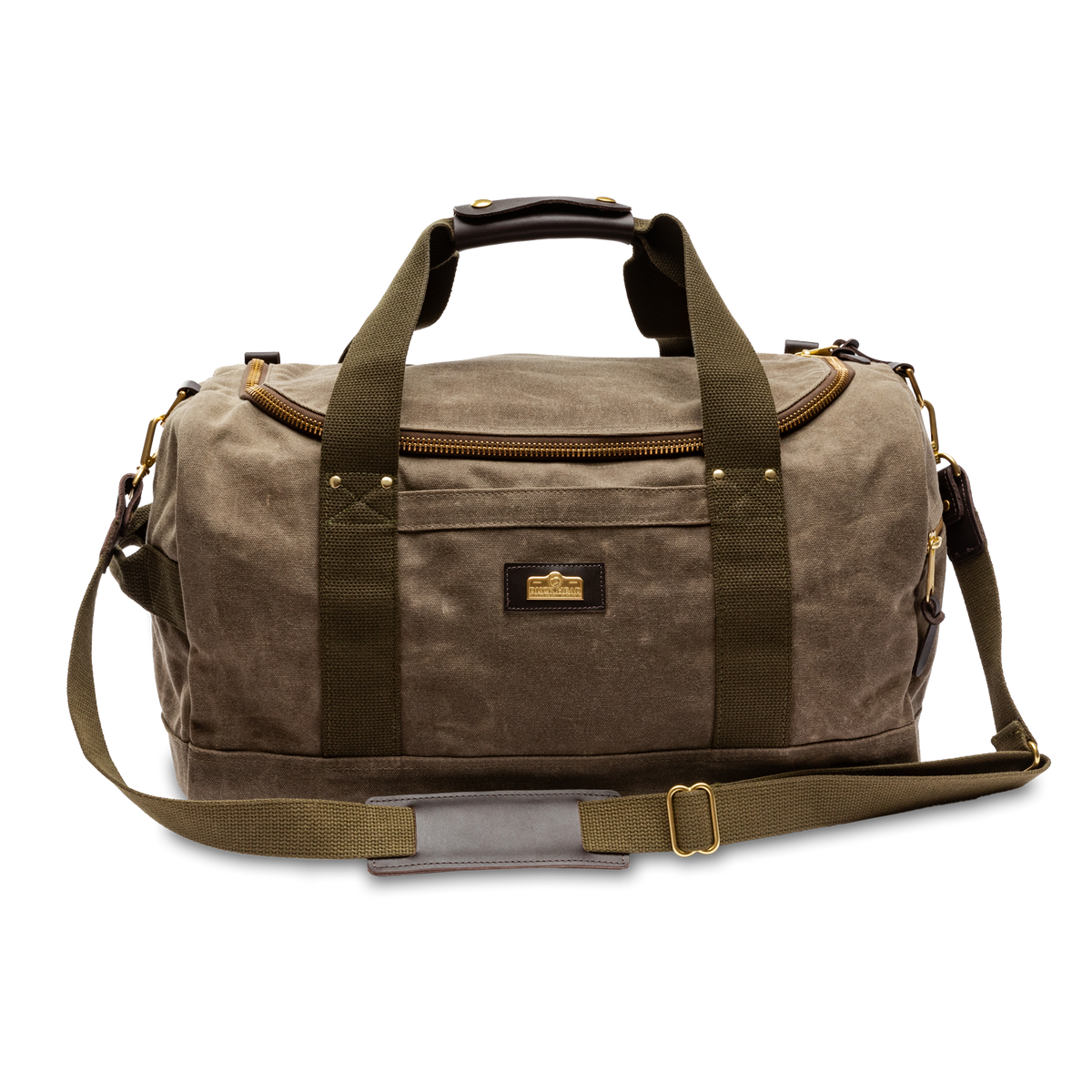 Waxed canvas duffle discount bag