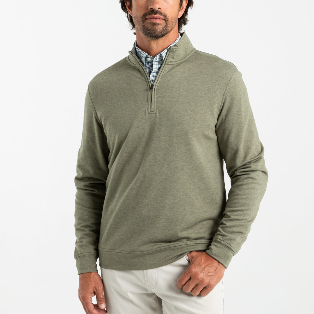 Dunmore Peformance 1 4 Zip Pullover Duck Head