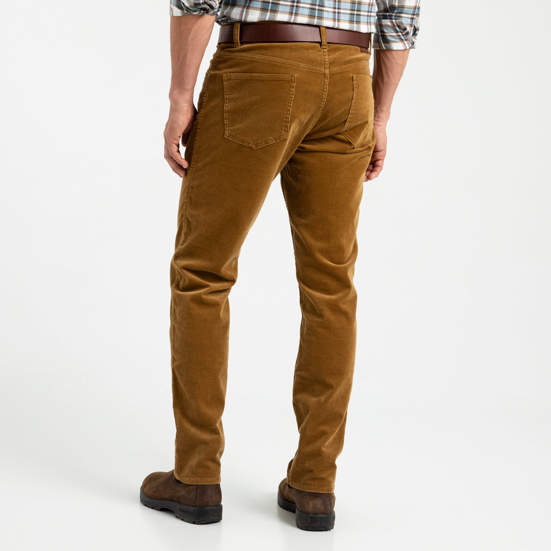 Holston Corduroy Five-Pocket - Dull Gold – Duck Head