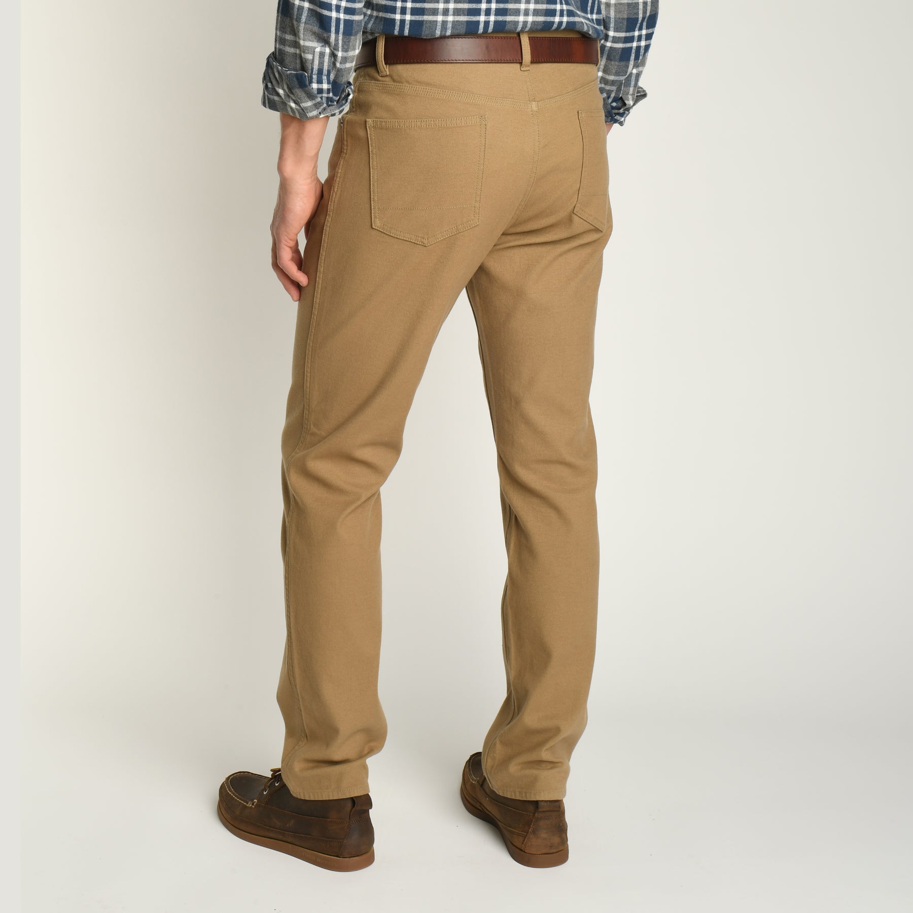 Waller Moleskin Five-Pocket - Dark Khaki – Duck Head