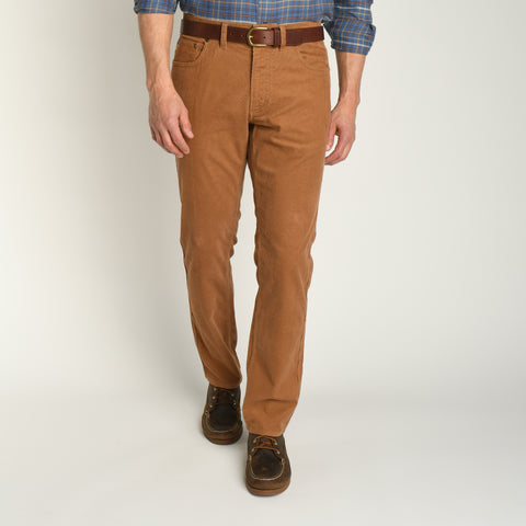 Holston Corduroy Five-Pocket - Tobacco Brown – Duck Head