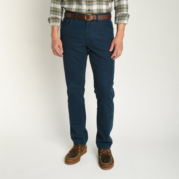 Holston Corduroy Five-Pocket - Dark Navy – Duck Head