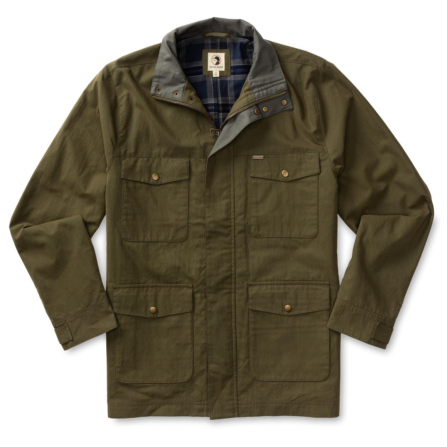 Duck Head Fremont Performance Quilted Jacket Dark Olive / L